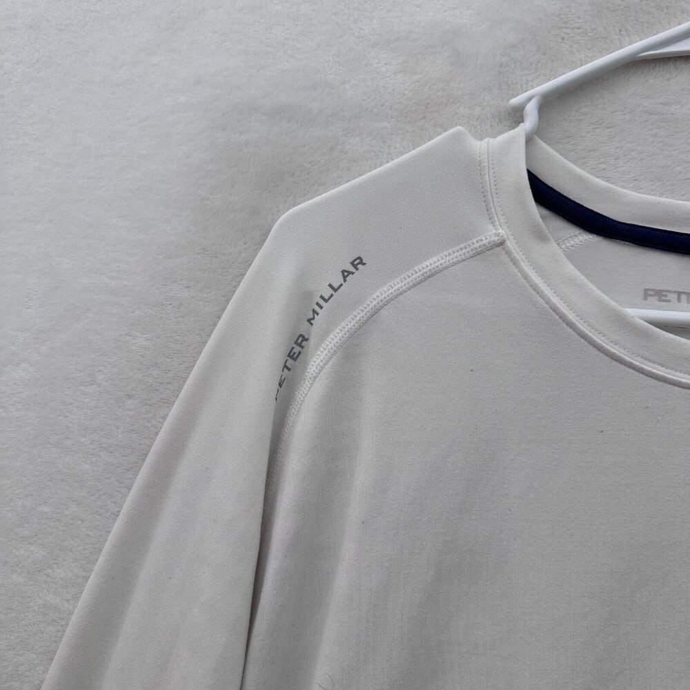 Peter Millar Gray Long Sleeve Tee - Picture 6 of 10